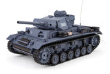 Heng Long German Panzer III RC Tank Electric Tracked 1/16 Scale RTR
