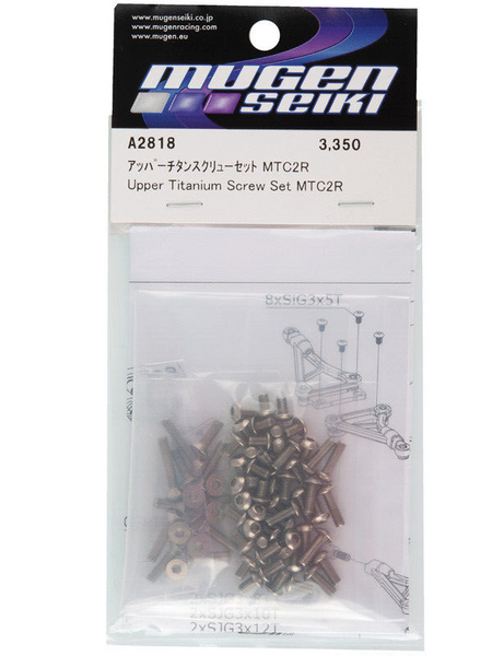 A2818 Titanium Screw Set (Top): MTC2R