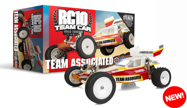 Team Associated ASS6034 RC10 Team Car Gold Edition Kit