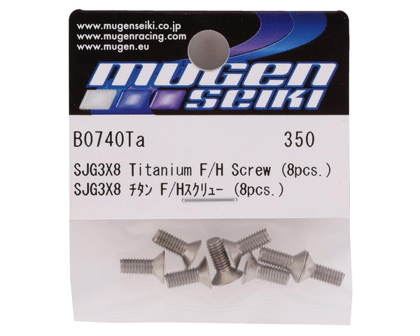 B0740T SJG 3x8 F/H Titan.screw