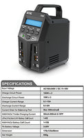 SKY RC T200 AC/DC 12A Dual output Charger Multi Chemistry Balance
