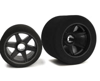 BULK PURCHASE (10 SETS) Hotrace 1:8 32/35 Shore Front/Rear Tyres Mounted on Carbon Rims.