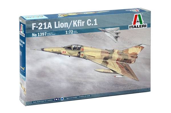 1397 ITALERI 1/72 IAF KFIR C2