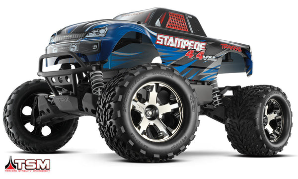 TRA67086-4 TRAXXAS STAMPEDE 4WD MONSTER TRUCK VXL, RTR, (TSM),
