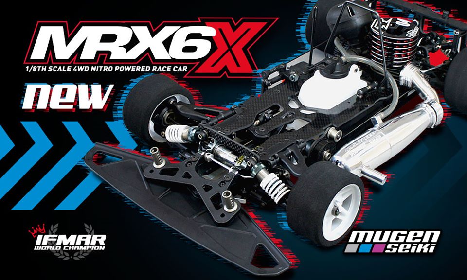 MRX6X 1/8 Nitro On Road Kit - Mugen Seiki Racing H2008